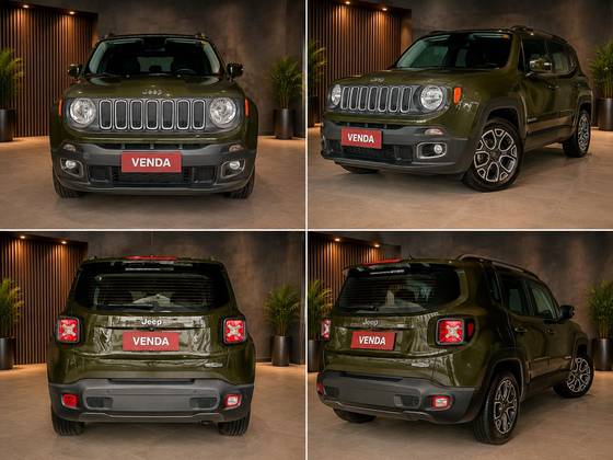 JEEP RENEGADE 1.8 16V FLEX LONGITUDE 4P AUTOMÁTICO JEEP RENEGADE 1.8 16V FLEX LONGITUDE 4P AUTOMÁTICO